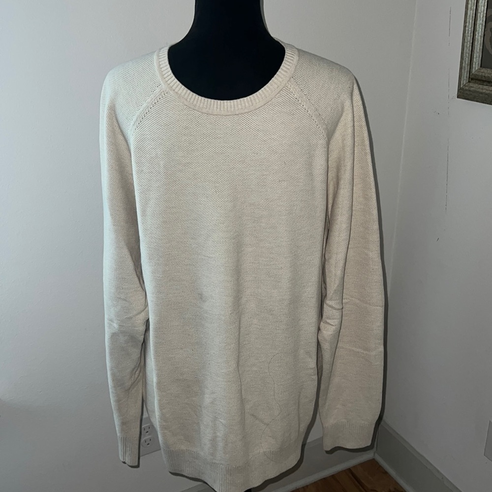 Daniel Cremieux signature coll 100% supima cotton pull over crewneck sweater XXL